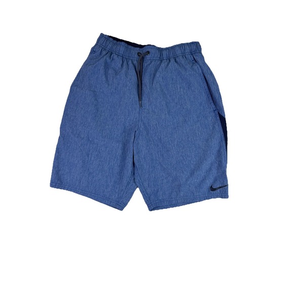 Nike Men's 9"‎ Game Royal Blue Contend Water-Repellent Swim Trunks Size Small - Picture 1 of 4